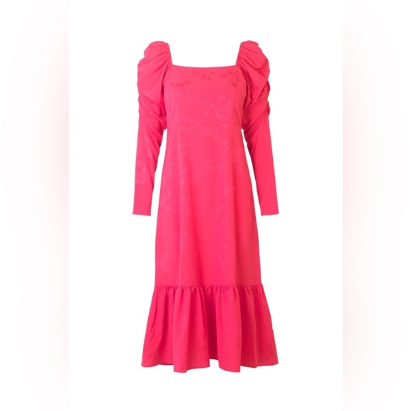 Urban Outfitters Cras Lisecras Puff Sleeve Dress - Picture 2 of 3